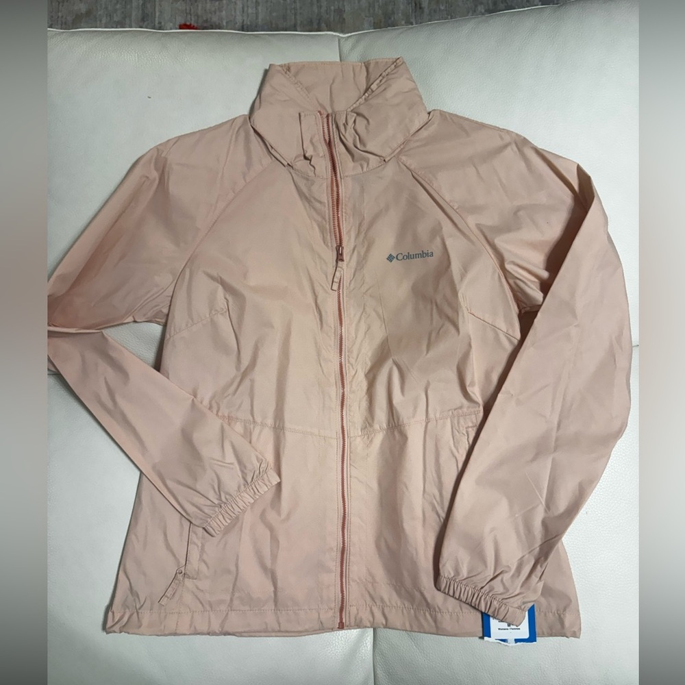 Columbia Women's Pink windbreaker Jacket